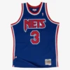 Drazen Petrovic New Jersey Nets 1992-93 Blue Swingman Player Jersey