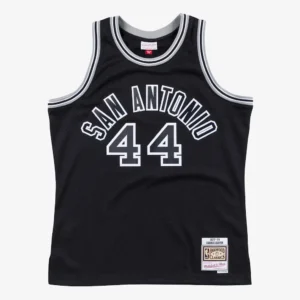 George Gervin San Antonio Spurs 1977-78 Black Swingman Player Jersey