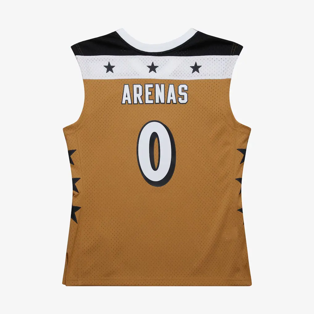 Gilbert Arenas Washington Wizards 2006-07 Gold Swingman Jersey b Gilbert Arenas Washington Wizards 2006 07 Gold Swingman Jersey b