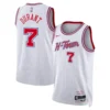 Houston Rockets Kevin Durant Nike White 2025-26 Swingman Jersey - City Edition