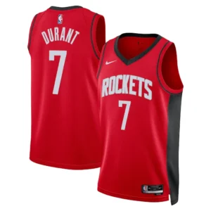 Houston Rockets Nike Icon Edition Swingman Jersey - Red - Kevin Durant
