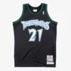 Kevin Garnett Minnesota Timberwolves 1997-98 Black Authentic Jersey