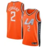 LA Clippers Kawhi Leonard Nike Orange 2025-26 Swingman Jersey - City Edition