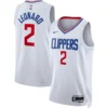 LA Clippers Kawhi Leonard Nike White Swingman Jersey