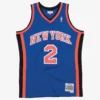 Larry Johnson New York Knicks 1998-99 Blue Swingman Player Jersey