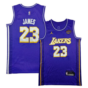Los Angeles Lakers Statement Edition Swingman Jersey - Purple - Lebron James