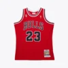 Michael Jordan Chicago Bulls 1996-97 Red Authentic Jersey