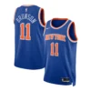 New York Knicks Jalen Brunson Nike Blue Swingman Jersey