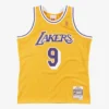 Nick Van Exel Los Angeles Lakers 1996-97 Gold Swingman Player Jersey