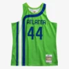 Pete Maravich Atlanta Hawks 1970-71 Green Swingman Player Jersey