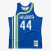 Pete Maravich Atlanta Hawks 1971-72 Blue Swingman Player Jersey