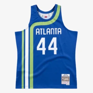 Pete Maravich Atlanta Hawks 1971-72 Blue Swingman Player Jersey