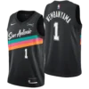 San Antonio Spurs Men's Nike 2025-2026 City Edition #1 Victor Wembanyama Swingman Jersey - Black