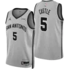 San Antonio Spurs Men's Nike Stephon Castle 2025-2026 Statement Edition Swingman Jersey