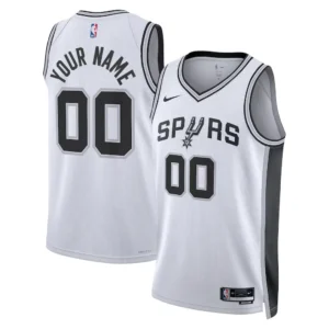 San Antonio Spurs Nike White Swingman Custom Jersey