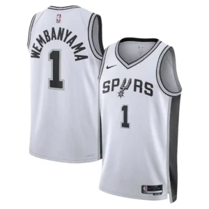 San Antonio Spurs Victor Wembanyama Nike White Swingman Jersey