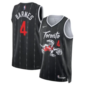Scottie Barnes Toronto Raptors Nike Unisex 2025-26 Swingman Jersey - Black - City Edition