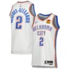 Shai Gilgeous-Alexander #2 Thunder White Jersey Stitched