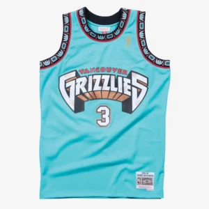 Shareef Abdur-Rahim Vancouver Grizzlies 1996-97 Turquoise Swingman Player Jersey