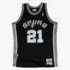 Tim Duncan San Antonio Spurs 1998-99 Black Swingman Player Jersey