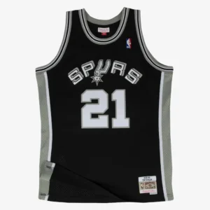 Tim Duncan San Antonio Spurs 1998-99 Black Swingman Player Jersey