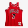Toni Kukoc Chicago Bulls 1997-98 Red Swingman Player Jersey