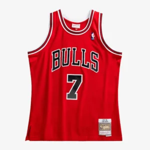 Toni Kukoc Chicago Bulls 1997-98 Red Swingman Player Jersey