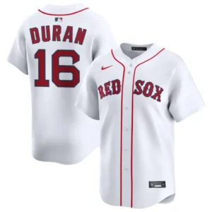 Boston Red Sox Jarren Duran Nike White Home Player Jersey