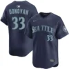 Brendan Donovan Seattle Mariners Road Limited Jersey
