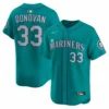 Brendan Donovan Seattle Mariners Teal Limited Jersey