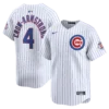 Chicago Cubs Pete Crow-Armstrong Nike White 150th Anniversary Limited Jersey