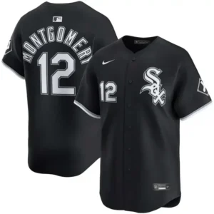 Colson Montgomery White Sox Alternate Black Limited Jersey Stitched