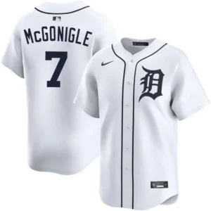 Kevin McGonigle Detroit Tigers Home Limited Jersey