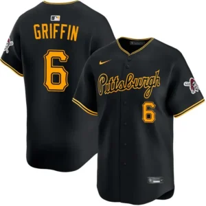 Konnor Griffin Pittsburgh Pirates Alternate Road Limited Jersey