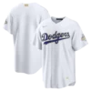 Los Angeles Dodgers Nike White 2026 Gold Collection Stadium Jersey