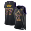 Luka Doncic Lakers 2025-26 Black City Edition Jersey