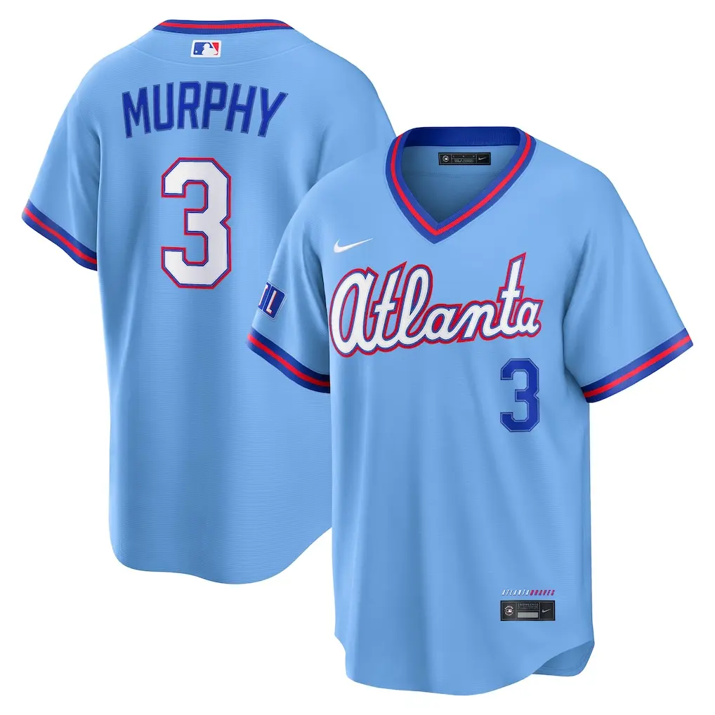 Atlanta Braves Dale Murphy Powder Blue 2026 City Connect Jersey Stitched 1 Men's Atlanta Braves Dale Murphy Nike Powder Blue 2026 City Connect Stadium Jersey