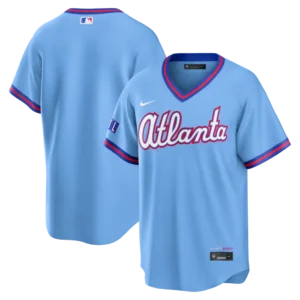 Men's Atlanta Braves Nike Powder Blue 2026 City Connect Stadium Jersey