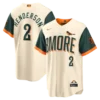 Men's Baltimore Orioles Gunnar Henderson Nike Natural 2026 City Connect Stadium Jersey