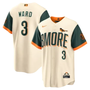 Men's Baltimore Orioles Taylor Ward Nike Natural 2026 City Connect Stadium Jersey