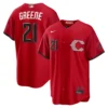 Men's Cincinnati Reds Hunter Greene Nike Red 2026 City Connect Stadium Jersey