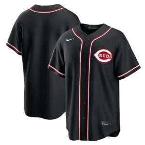 Men's Cincinnati Reds Nike Fashion Black Out Jersey