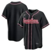 Men's Cleveland Guardians Fashion Black Out Jersey