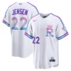 Men's Kansas City Royals Carter Jensen Nike White 2026 City Connect Stadium Jersey