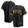 Men's Pittsburgh Pirates Nike Black 2026 City Connect Stadium Jersey