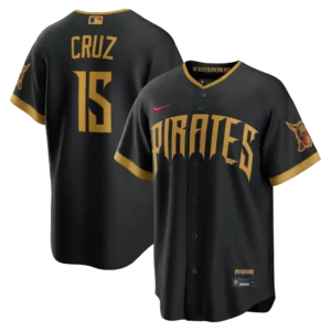 Men's Pittsburgh Pirates Oneil Cruz Nike Black 2026 City Connect Stadium Jersey