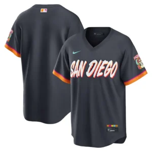Men's San Diego Padres Nike Obsidian 2026 City Connect Stadium Jersey