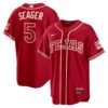 Texas Rangers Corey Seager Red 2026 City Connect Jersey Stitched