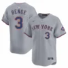 New York Mets Carson Benge Gray Jersey