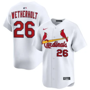 St. Louis Cardinals JJ Wetherholt Nike White Home Jersey